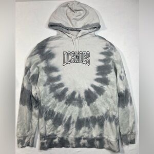 DC Shoes Uni Blue Tie Dye Mens Hoodie Pullover Sweater